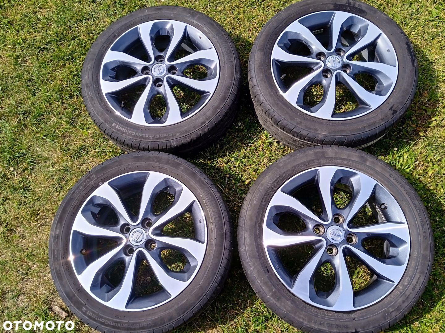 felgi aluminiowe 4x100 Nissan Micra opony lato 185/55 R16 mm - 1