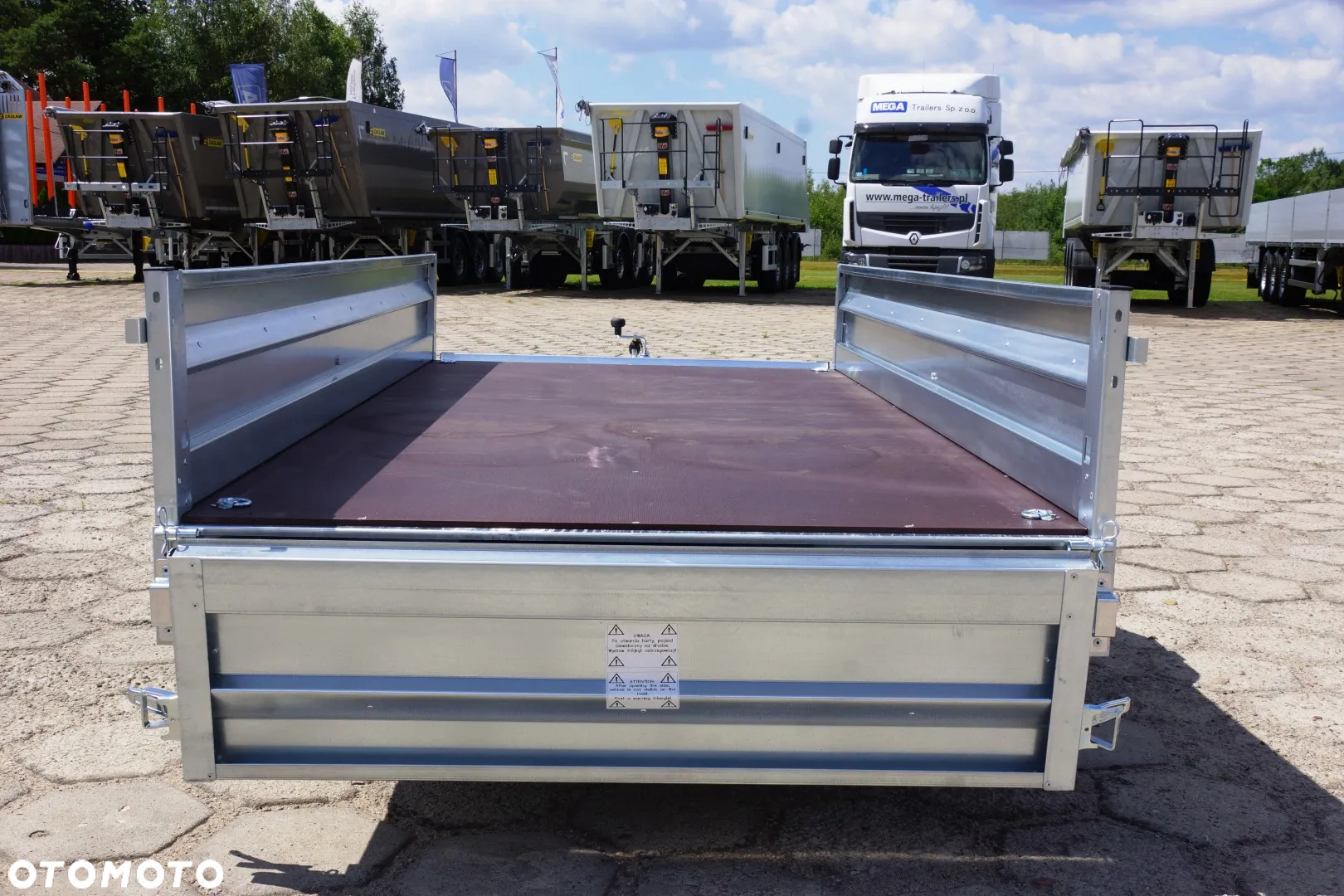 Zaslaw 1 oś, przyczepa prawko B, 750 kg DMC  MOCNA I SOLDNA - 19