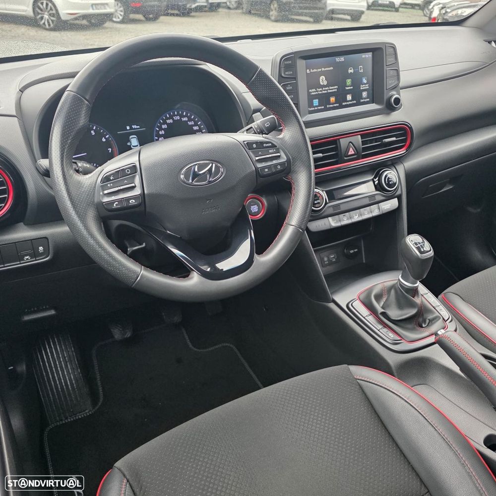 Hyundai Kauai 1.0 T-GDi Premium Pele/Tec Ver.+Nav+Vision - 6