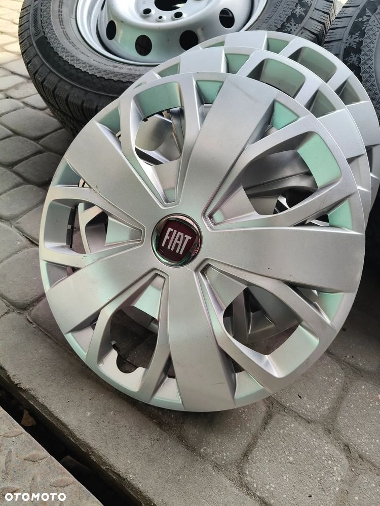 Koła zimowe Fiat Ducato - 5x130 - 225/75R16C Continental + Kolpaki - 3