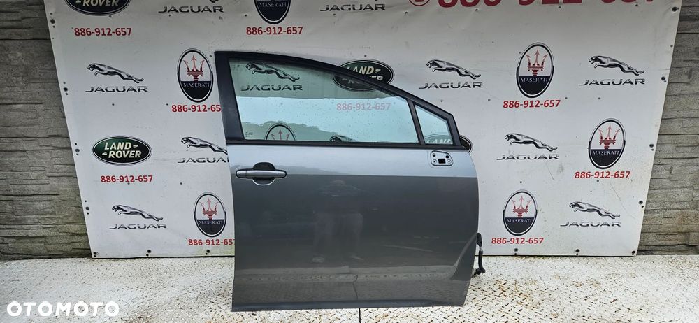 TOYOTA COROLLA VERSO II 2 2004- Kompletne Drzwi Przód Prawy Przednie Prawe Europa KOLOR 1C3 - 1