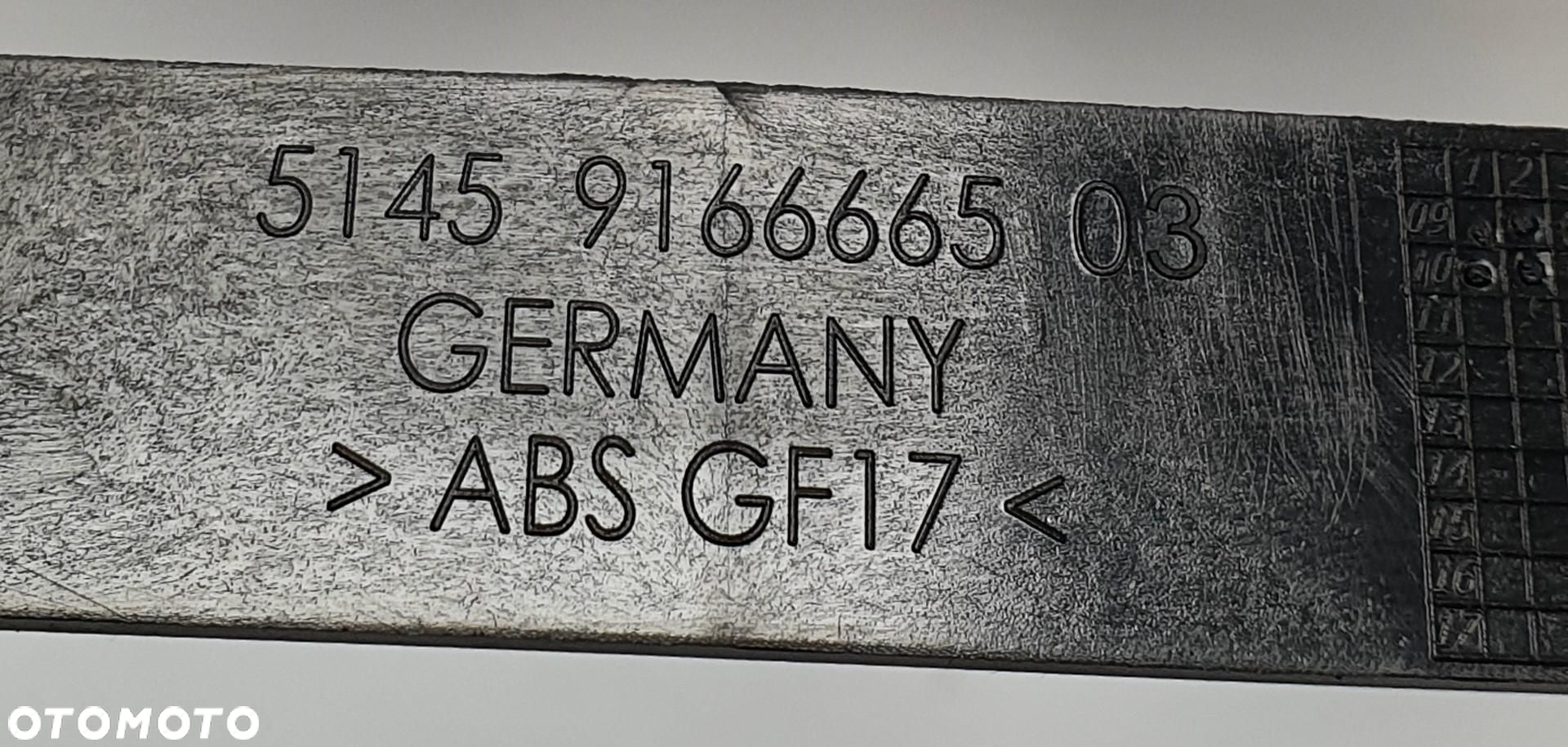 STELAŻ RAMKA RADIA KIESZEŃ BMW 5 F10 F11 9166665 - 4