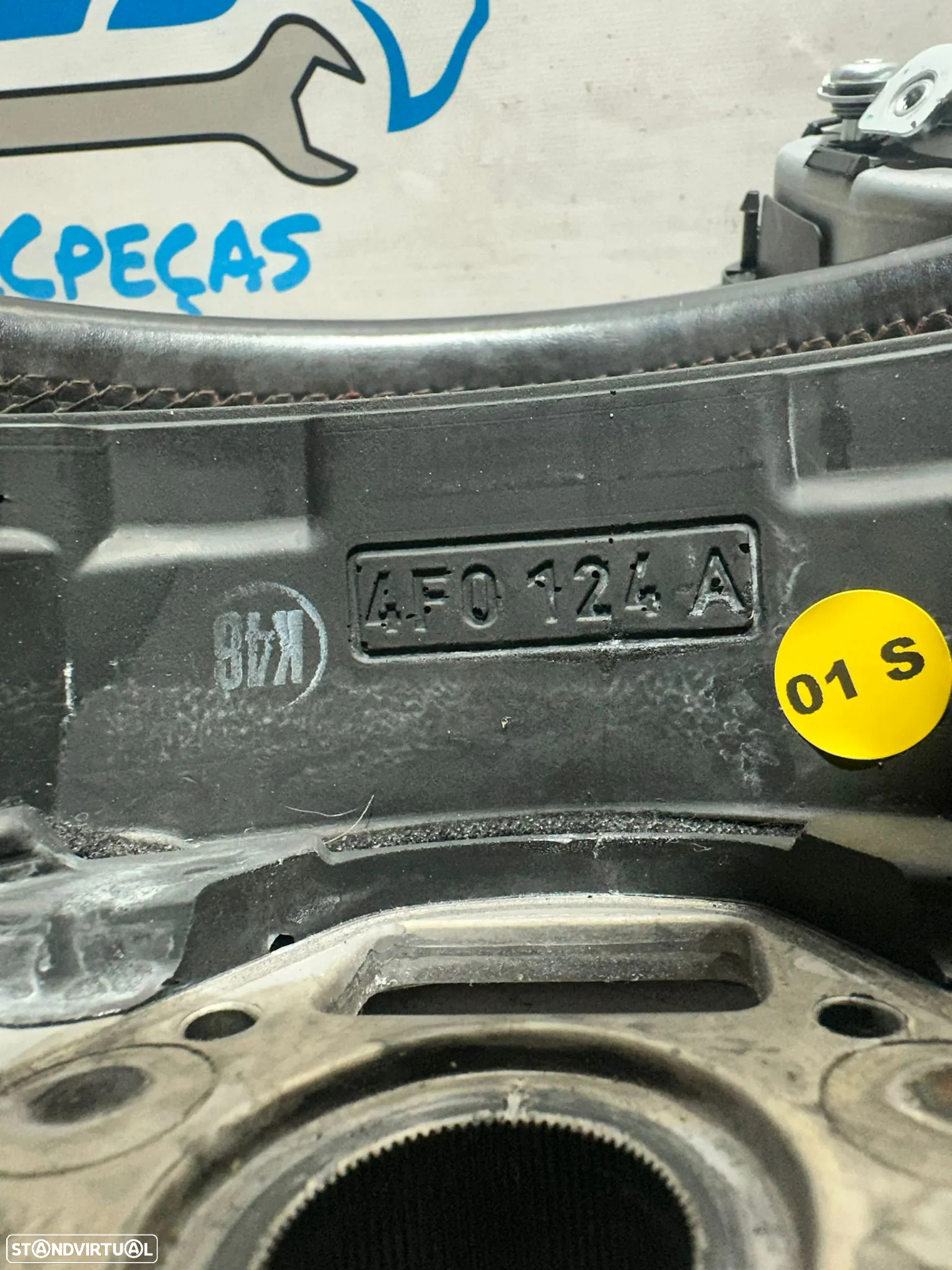 .Volante Airbag Multifunções Botões Patilhas Original Audi A6 C6 DSG 4F0419091CA 2005 - 2015 - 8