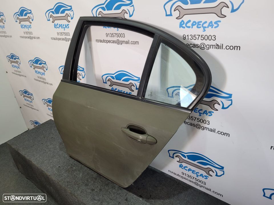 PORTA PORTAS TRASEIRA TRÁS ESQUERDA 41527202341 7202341 BMW SERIE 5 E60 SEDAN CARRO FECHO ELEVADOR MOTOR PUXADOR VIDRO - 2