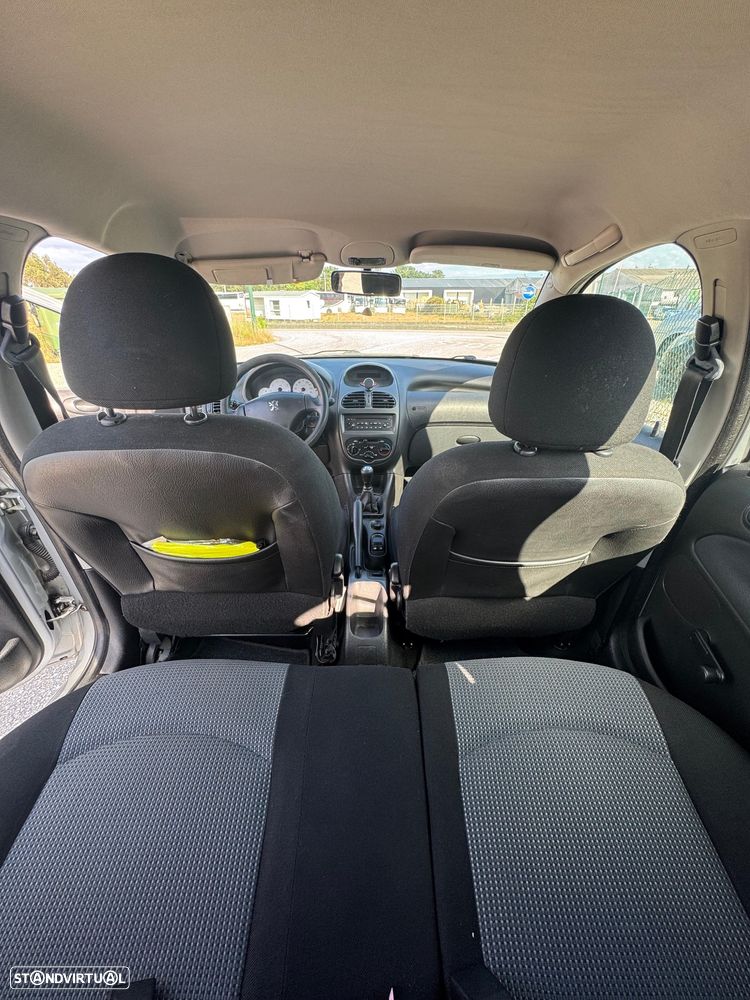 Peugeot 206 1.1 Black & Silver II - 7