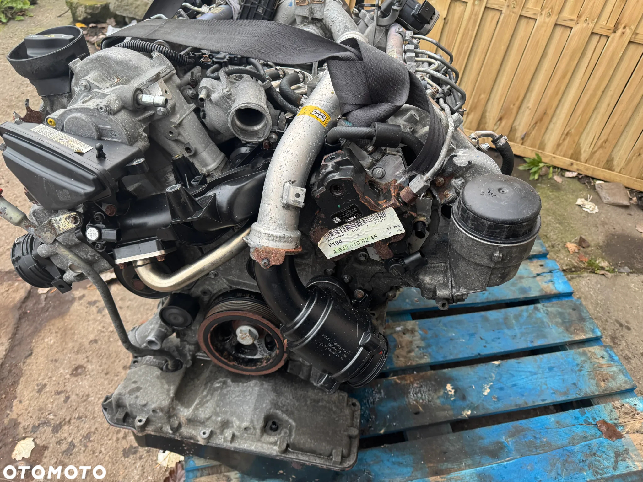 silnik om 642950 642 950 3.0 crd Mercedes ML kompletny 163 tys - 19