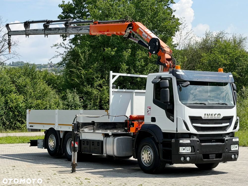 Iveco X WAY 420 * SKRZYNIA 6,00 m + ATLAS 206.3E + PILOT * STAN BDB - 2