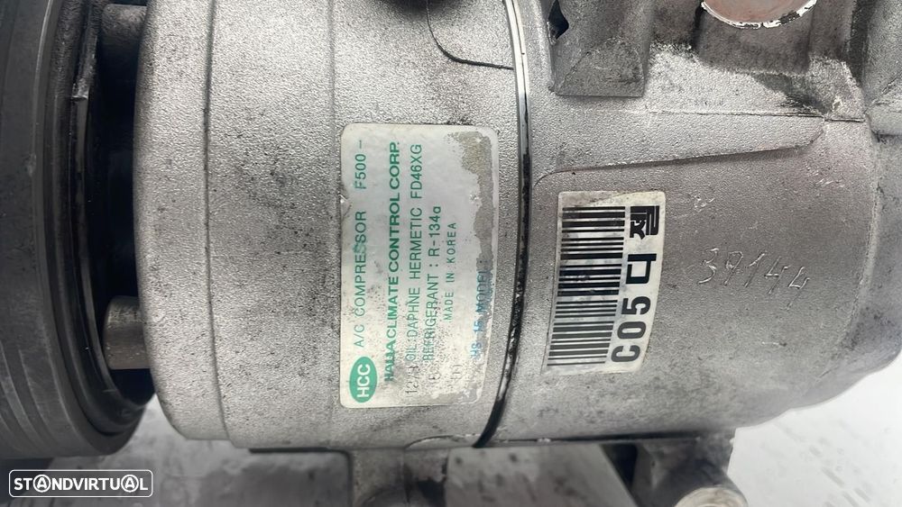 COMPRESSOR AR CONDICIONADO HYUNDAI MATRIX 2005 - 1