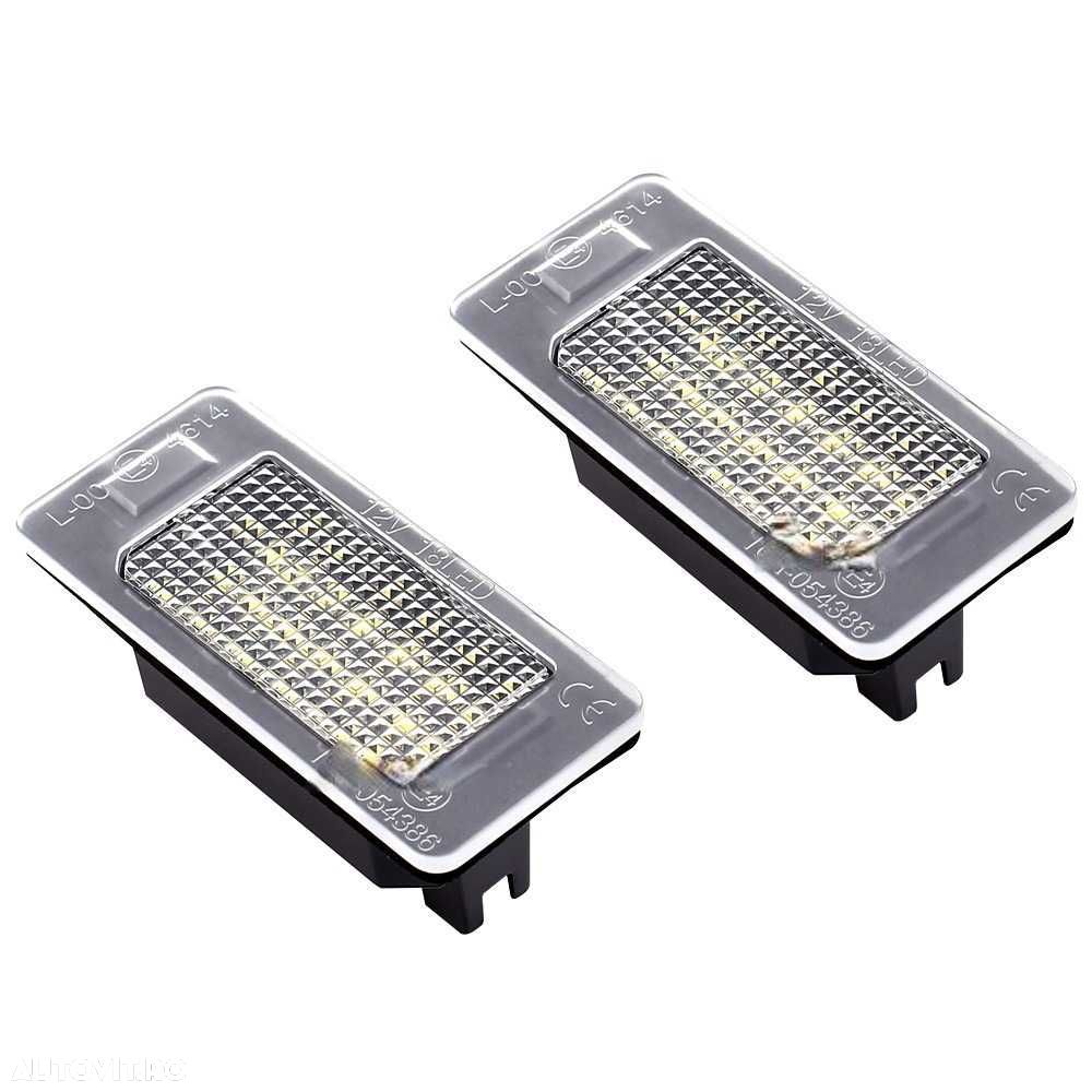 Set 2 Lampi Numar LED Canbus compatibile cu VW, AUDI, SKODA, Seat - 7
