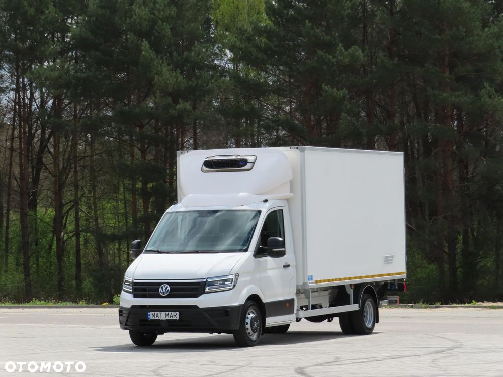 Volkswagen Crafter 50 BiTDI 2.0 177 KM Mroźnia -29 st.C + Winda Załadowcza DHOLLANDIA 750 Kg UDŹWIG, Grube Ściany Chłodnia Boczne Drzwi IGLOOCAR Rozstaw Osi 4490 mm, DMC 3500 Kg, Kat. Prawa Jazdy B, Tylne Koła Bliźniacze WZMACNIANY, Tempomat, Asystent Jazdy Stan Wizualny I Techniczny NOWY Tak Jak Z Taśmy Produkcyjnej Gotowy Dostępny OKAZJA POLECAM - 1