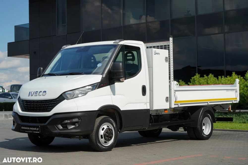 Iveco DAILY 35-160 / BASCULATOR SPATE / OȚEL / 3 LOCURI / DOUĂ / MANUAL / IMPORTAT / EURO 6 - 15