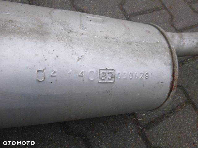 TŁUMIK ŚRODKOWY + KOŃCOWY CITROEN XSARA II 1.6 KOMBI 01-04 - 17