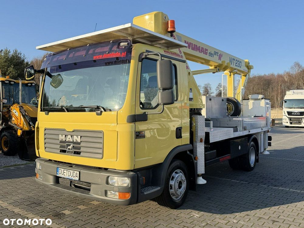MAN TGL 8.210 Zwyżka WUMAG WT 230 23m w bok 18m podnośnik - 6