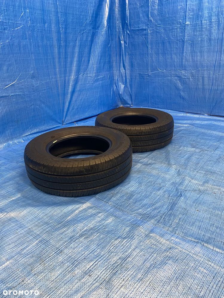 2X OPONY 15 OPONA LATO LETNIE 215/70R15C 109/107S WZMACNIANE  CONTINENTAL VANCONTACT ECO  6,7mm 2020 - 5