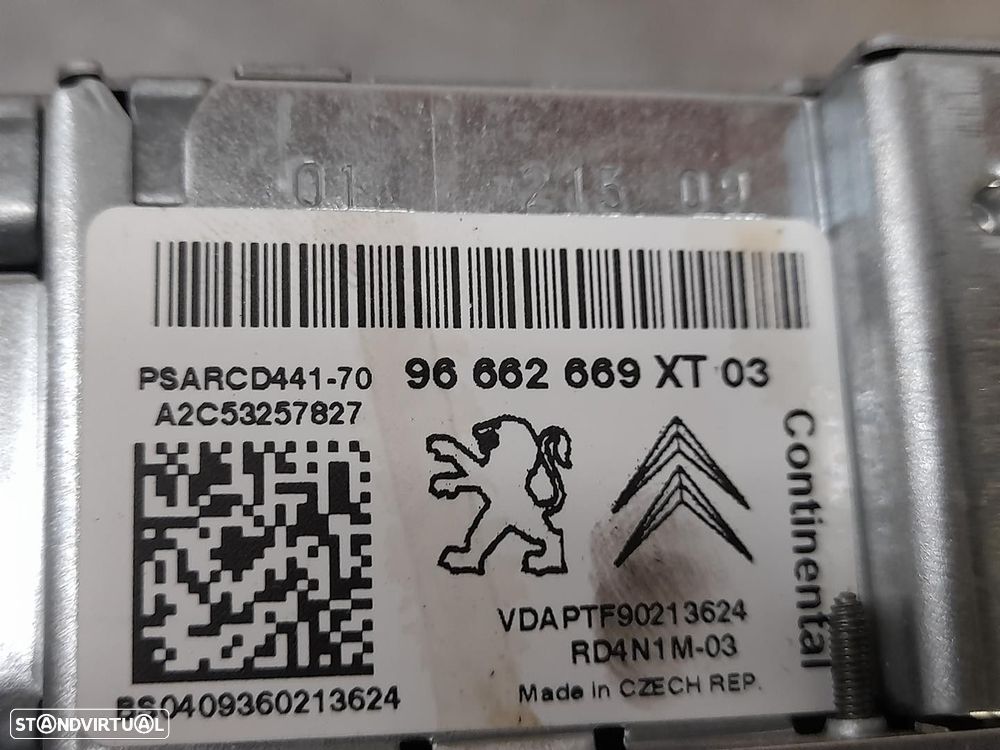 SISTEMA AUDIO / RADIO CD PEUGEOT 207 2009 - 3