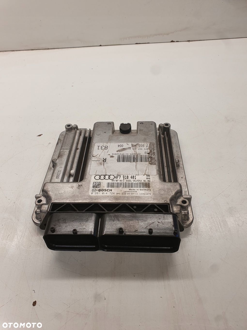 KOMPUTER STEROWNIK SILNIKA AUDI A6 2.7 4F7910401 - 1