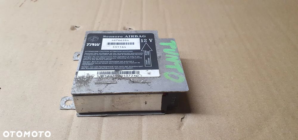 Moduł Sensor Airbag Poduszek Fiat Punto II 46766384 - 2