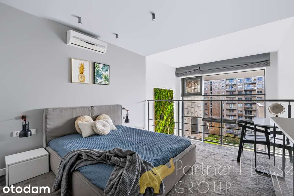 Dwupoziomowy Loft | Qbik | Klimatyzacja | Garaż