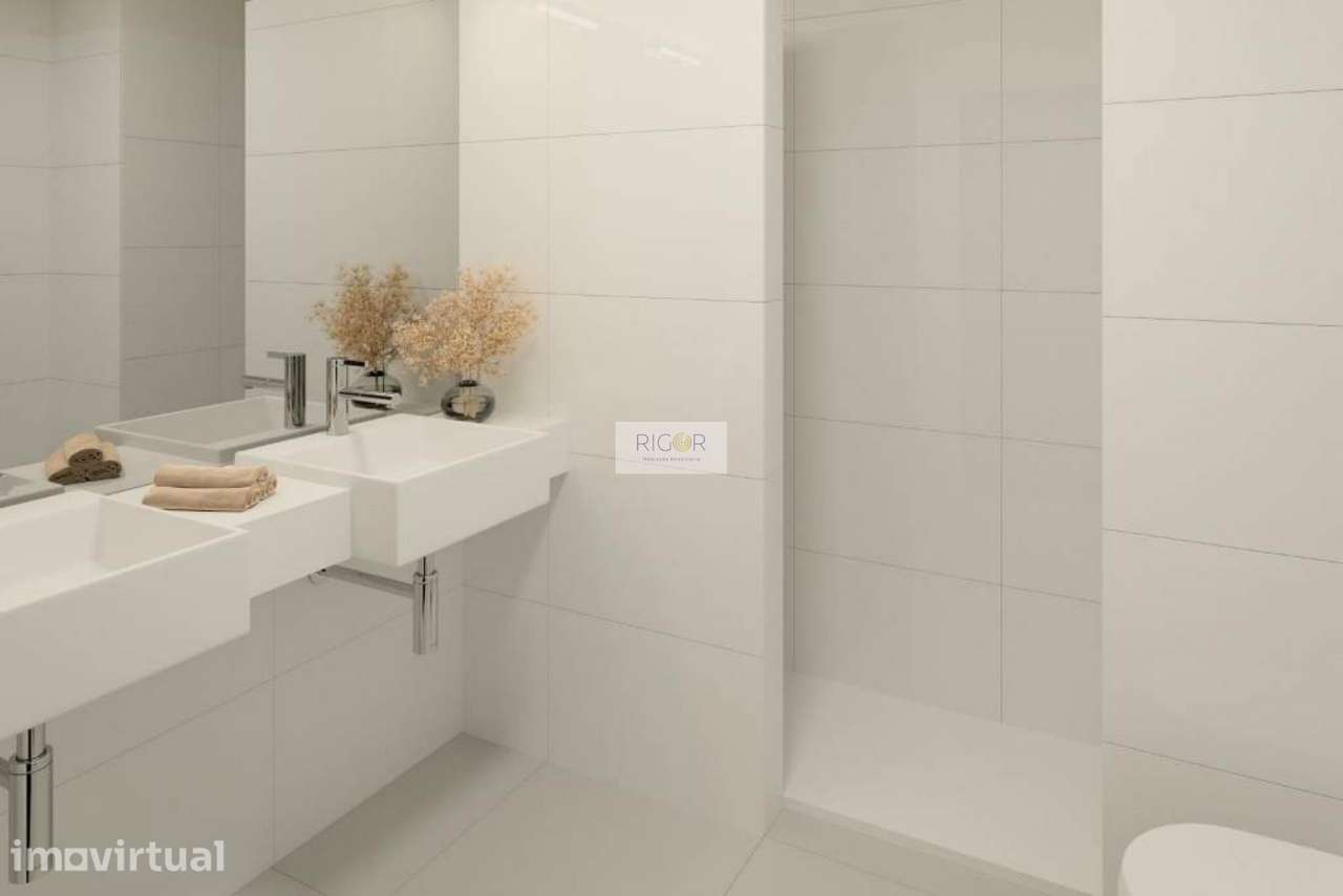 Apartamento To com arrumo em construção em Pedrouços - Grande imagem: 3/6