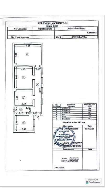 Casa la cheie 3 camere decomandate, zona Medeea - Imagine principală: 4/12