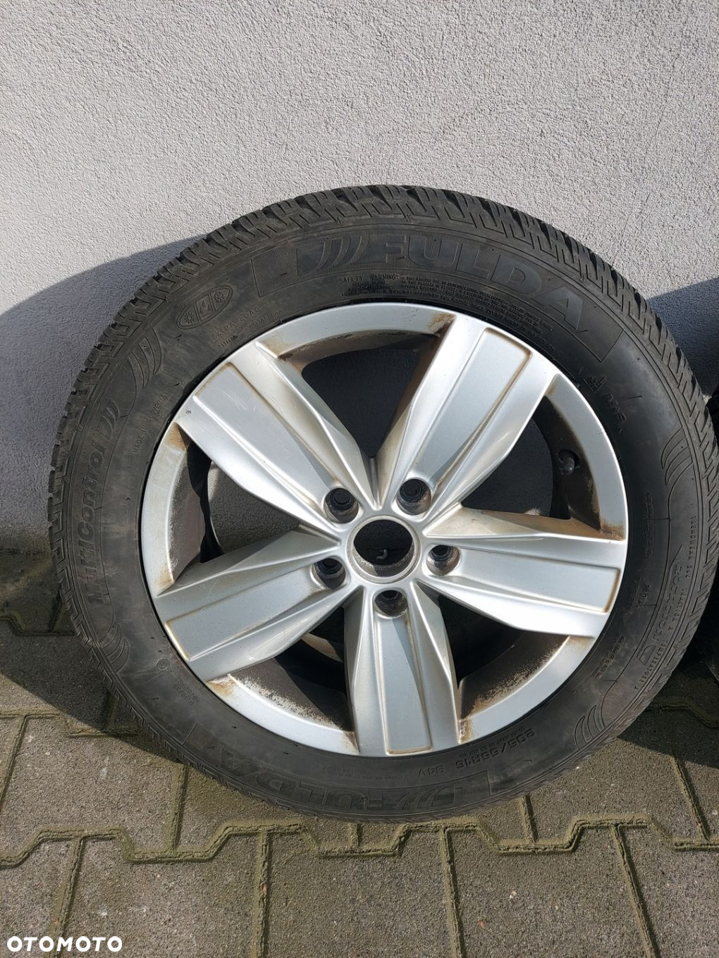 KOŁO FELGA ALUMINIOWA VW 16 205X55 2K5601025Q - 3