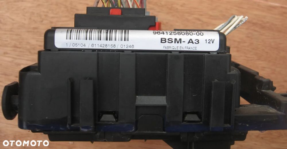 BSM A3 sterownik moduł CITROEN C5 PEUGEOT 9641258080-00 - 2