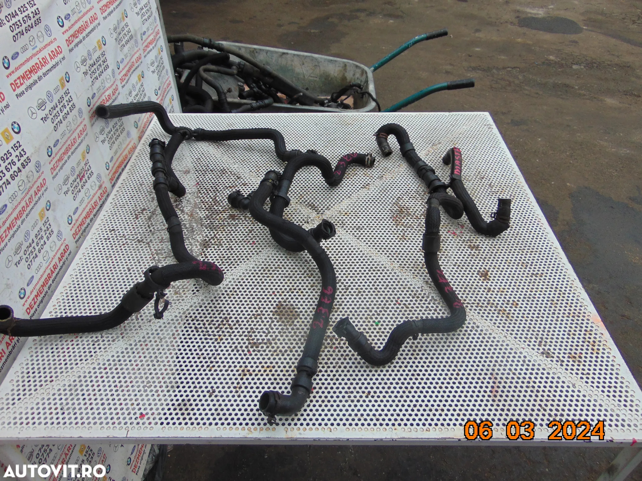 Furtun apa Renault Master 2.3 opel movano nissan nv400 furtune racire apa euro 5 ruto 6 - 4