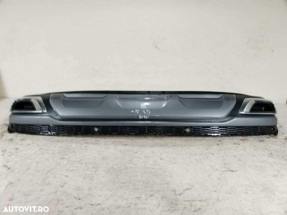 Spoiler bara spate Audi Q7 S-Line 4M facelift, 2020, 2021, 2022, 2023, cod OE 4M0807521K - 1