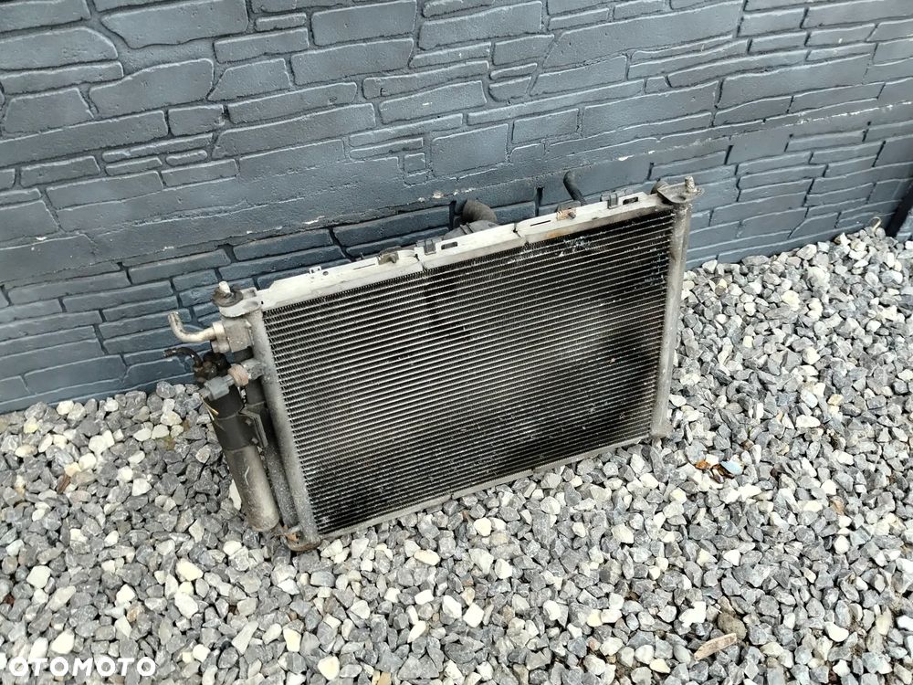 CHŁODNICA WENTYLATOR NISSAN MICRA K12 BENZYNA KLIMATYZACJI WODY