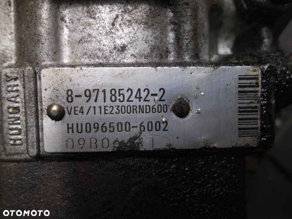 POMPA WTRYSKOWA OPEL ASTRA G II 2 1.7D 8971852422 - 2