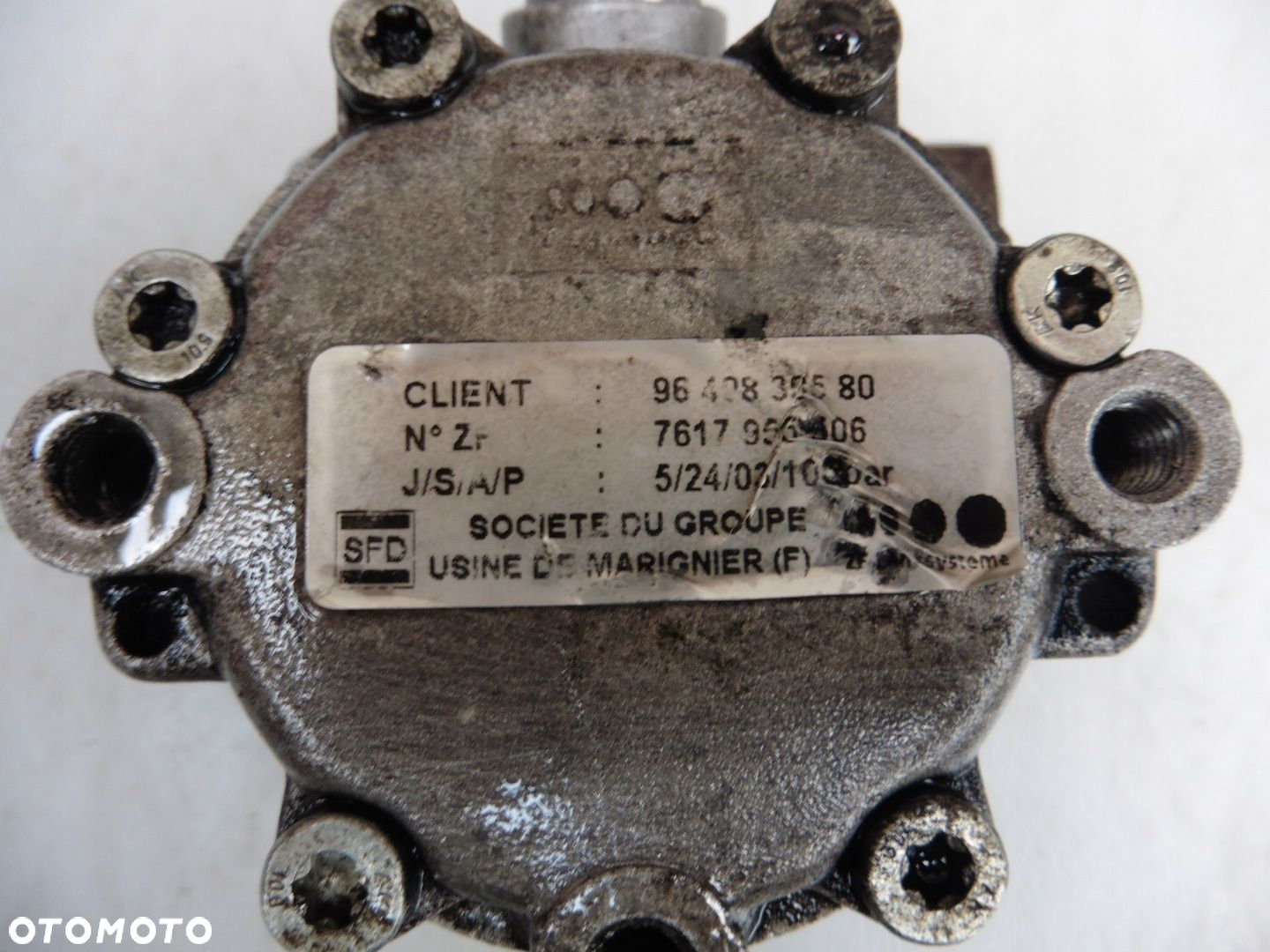 Pompa wspomagania Scudo I II Jumpy Expert I II Peugeot 406 407 c5 2,0 HDI - 5