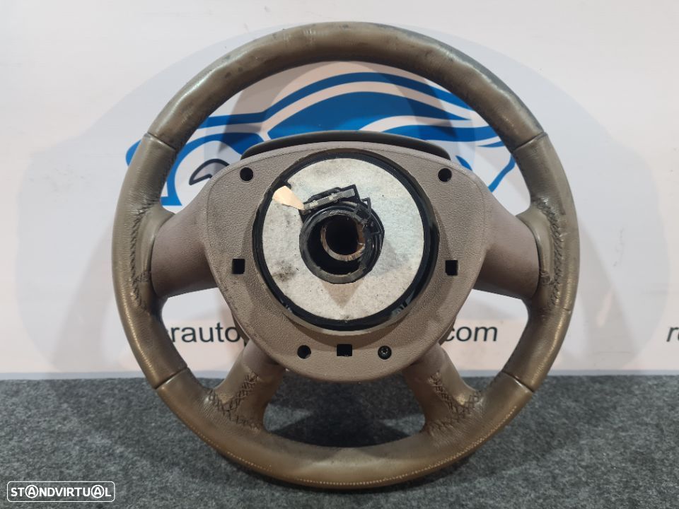 VOLANTE GUIADOR COMPLETO JAGUAR XTYPE I 1 MK1 X TYPE X-TYPE X400 PELE COMANDOS MULTIFUNÇÕES AIRBAG - 6