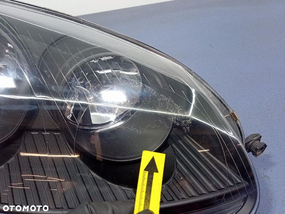 VW GOLF V 03-09 REFLEKTOR PRAWY LAMPA PRZÓD 16020-A317B - 8