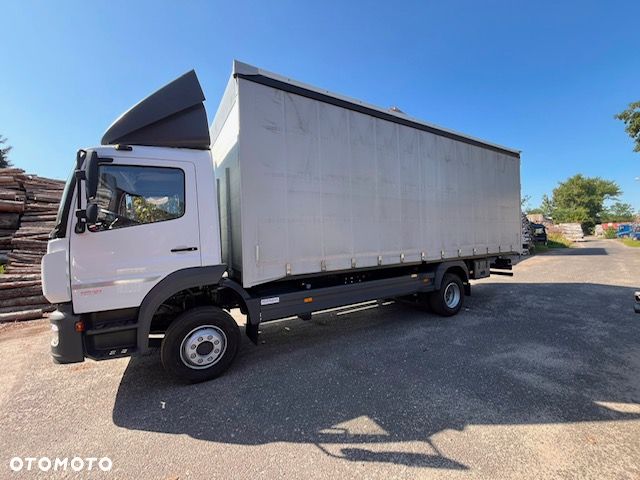 Mercedes-Benz ATEGO 1521LL ** Firanka 7.30 m !! Tylko 20 TysKm !! Ład 8400 Kg ** Cały Poduszka ** Euro-6 ** - 5