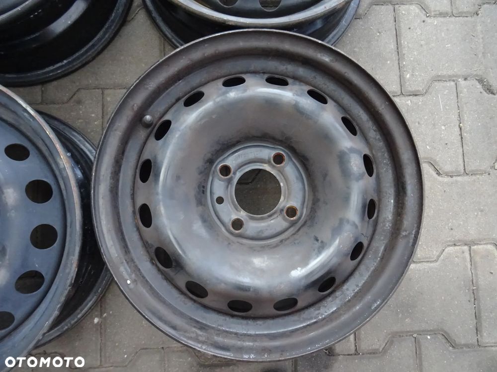 4x100x60 5,5Jx14 ET29 RENAULT stalowe felgi 14 - 6