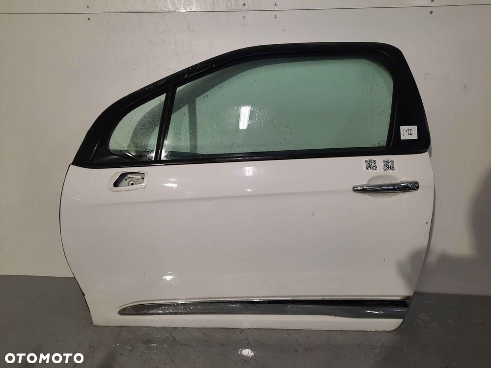 $ Drzwi lewy przód lewe przednie Citroen DS3 EWP EWPA BIAŁY - 1