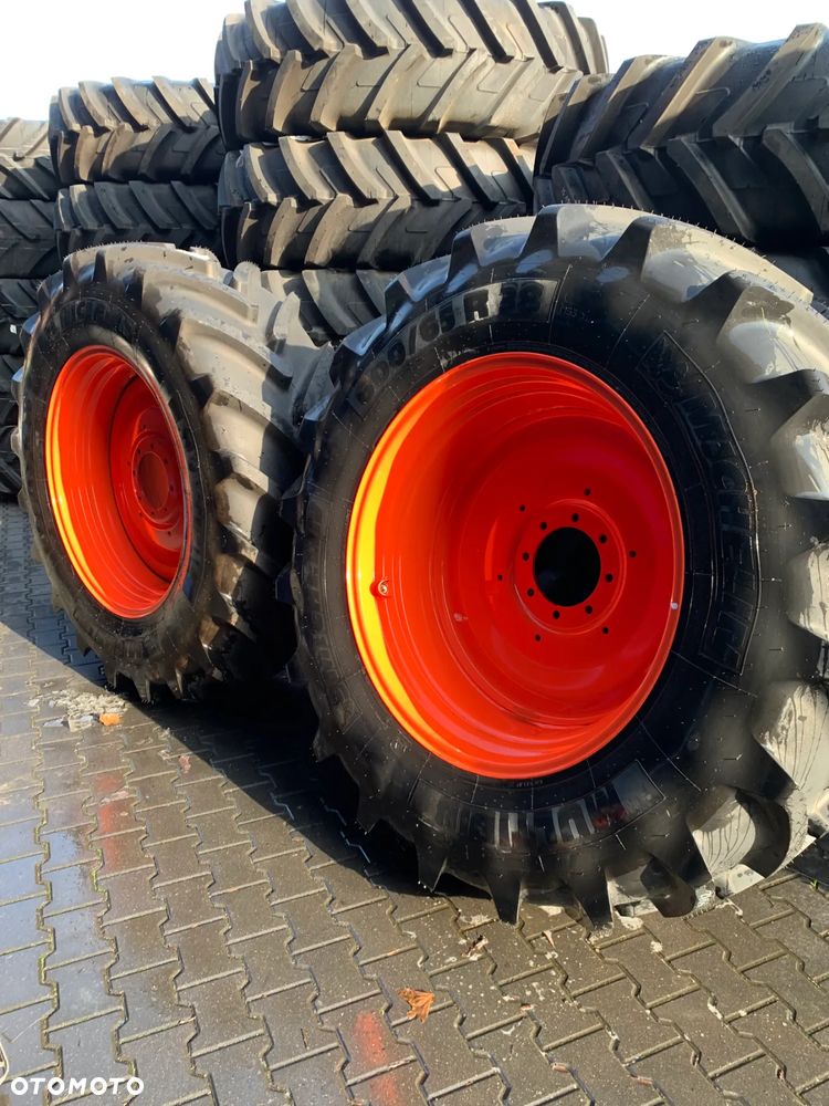 FV 23% Nowa Opona 600-65-38 MICHELIN MULTIBIB Opona + Felga Kubota Koła - 7