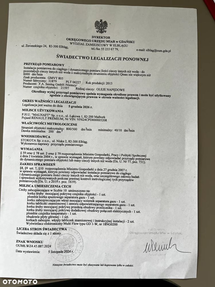 Renault PREMIUM 380 6x2   DXI 11 - 19