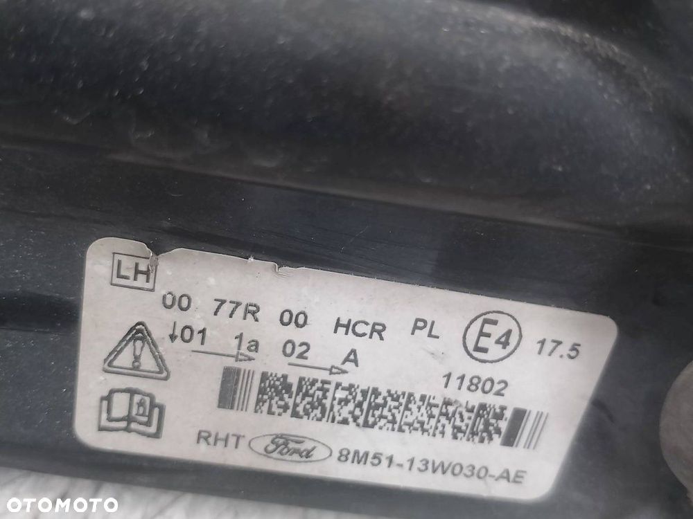 LAMPA PRZÓD LEWA FORD FOCUS II FL 8M51-13W030-AE - 6