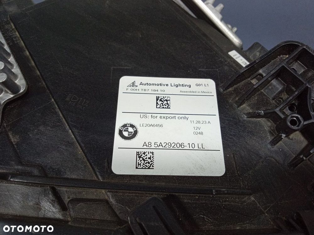 BMW X3 G01 X4 G02 LCI REFLEKTOR PRAWY FULL LED SHADOW EU 5A29206 - 6