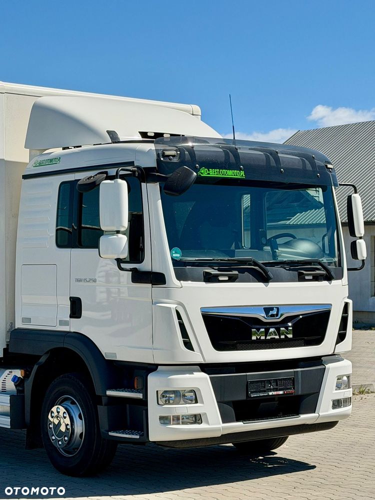 MAN TGM 15.250 / KONTENER / WINDA / 18 EUROPALET / SYPIALKA / AUTOMAT / EURO 6 / 2019 ROK / 7 505 KG ŁADOWNOŚCI / SPROWADZONY - 8