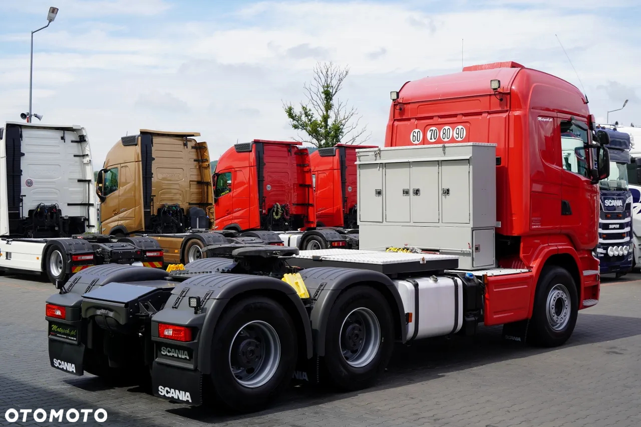 Scania R 580 / V8 / 6x4 / DMC: 150.000 KG / RETARDER / KLIMA POSTOJOWA   / PEŁNY ADR  / 3 OSIOWY CIĄGNIK SIODŁOWY / SPROWADZONY - 5