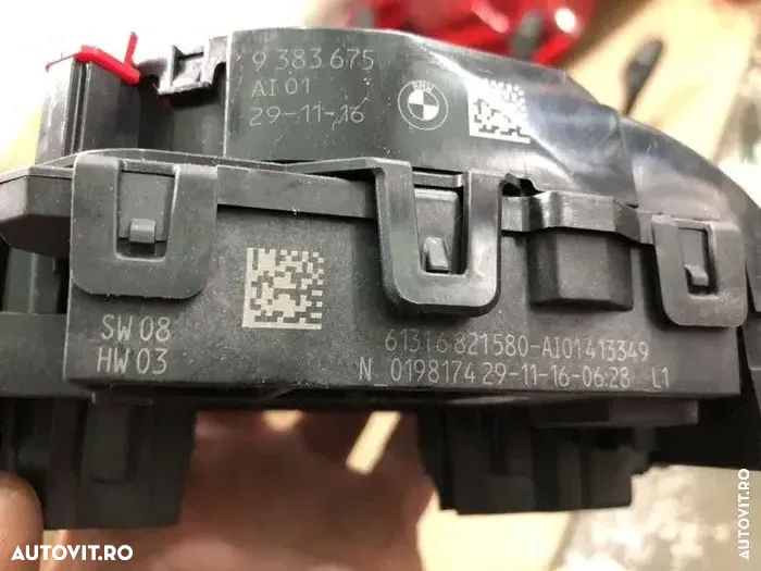 Szl panglică unghi volan BMW F25 F15 F16 X5 6 3 seria 7 G11 12 comenzi - 7