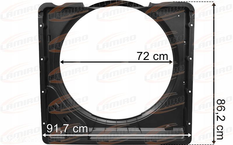 RENAULT GAMA RANGE T OSŁONA WENTYLATORA - 2