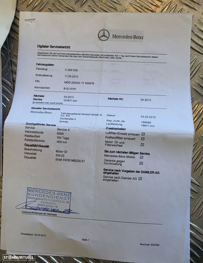 Mercedes-Benz C 220 CDi Elegance BlueEfficiency - 59