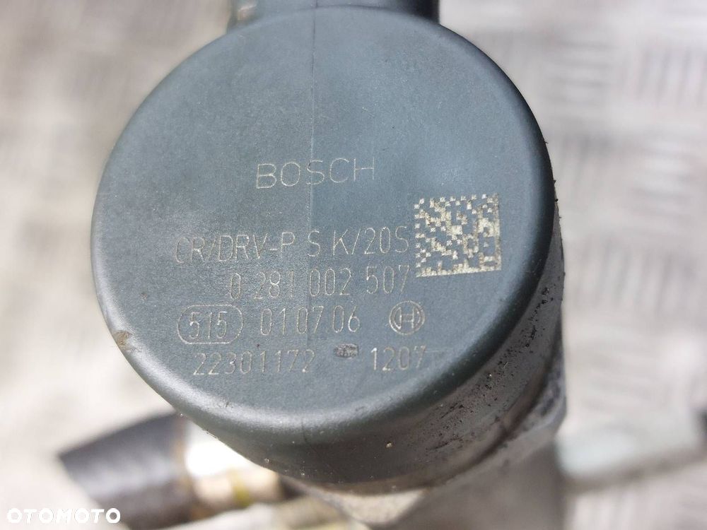 WTRYSK WTRYSKIWACZ KOMPLET + LISTWA WTRYSKOWA OPEL ASTRA H 0445110183 - 3