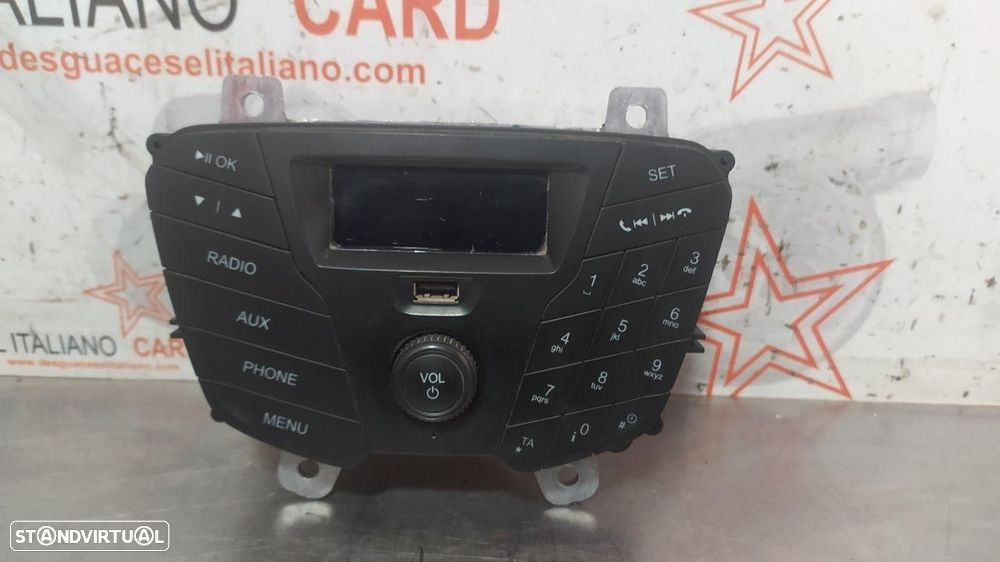 SISTEMA DE ÁUDIO RÁDIO CD FORD TRANSIT COURIER C4A - 1