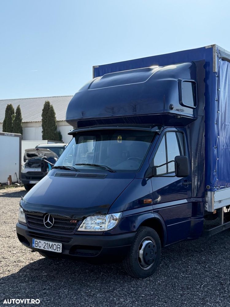 Mercedes-Benz SPRINTER 416 CDI, PUNTE DUBLA si PRELATA NOUA - 1