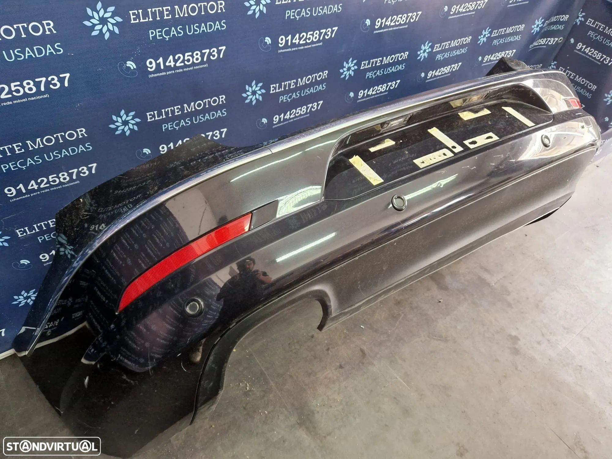 Parachoques traseiro usado VW PASSAT CC VOLKSWAGEN sensores - 1