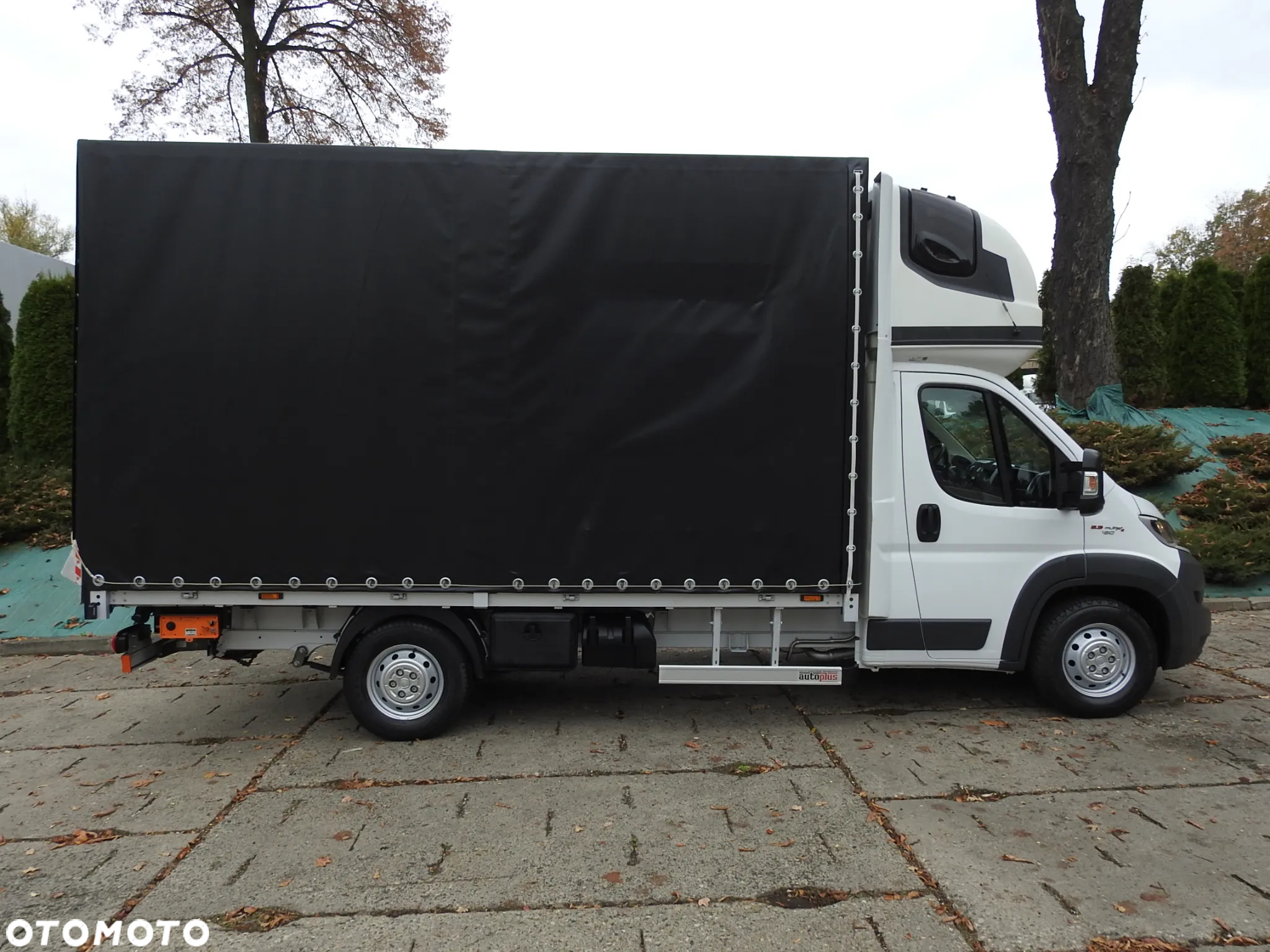 Fiat DUCATO PLANDEKA WINDA 8 PALET WEBASTO KLIMATYZACJA TEMPOMAT PNEUMATYKA 180KM [ 1781 ] - 8